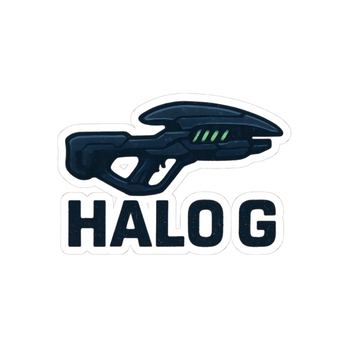 Halo G Gaming Sticker | Bold Vinyl Decal - alternate angle 1, merchandise