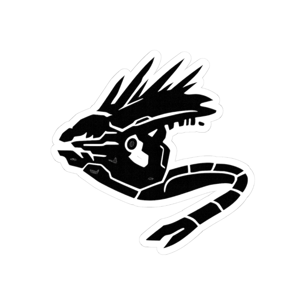 Bold Needler Print Sticker | Sir Jamus Vinyl Decal - alternate angle 1, merchandise