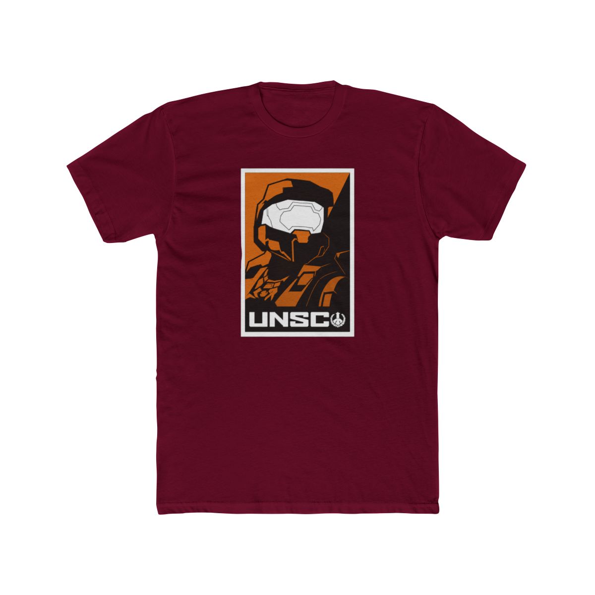 Halo Infinite UNSC Soldier Poster Art Crew Neck Short Sleeve Black T Shirt - Halo Gear official T-Shirts merch