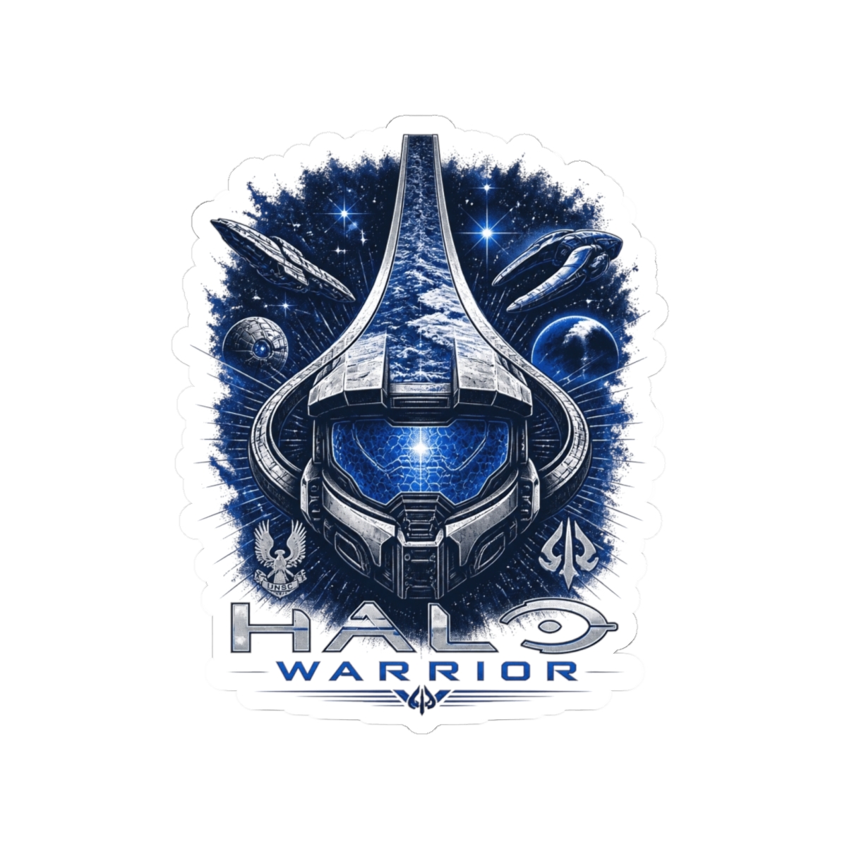 Halo Gear "Halo Warrior" Sticker - Halo Gear official Stickers merch