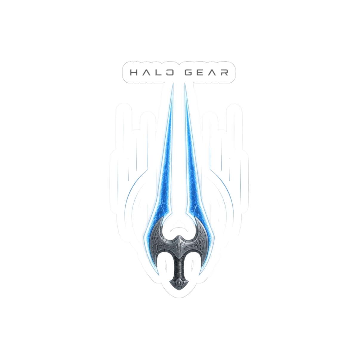 Halo Gear "Halo Gear" Sticker - alternate angle 1, merchandise