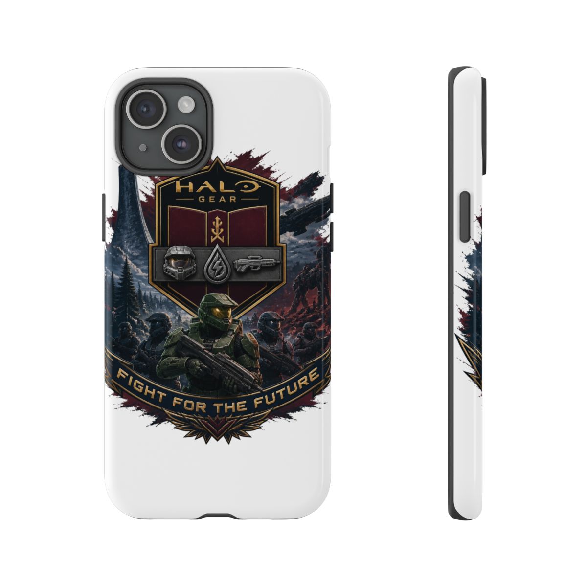 Halo Gear "Fight for the Future" Phone Case - alternate angle 3, merchandise