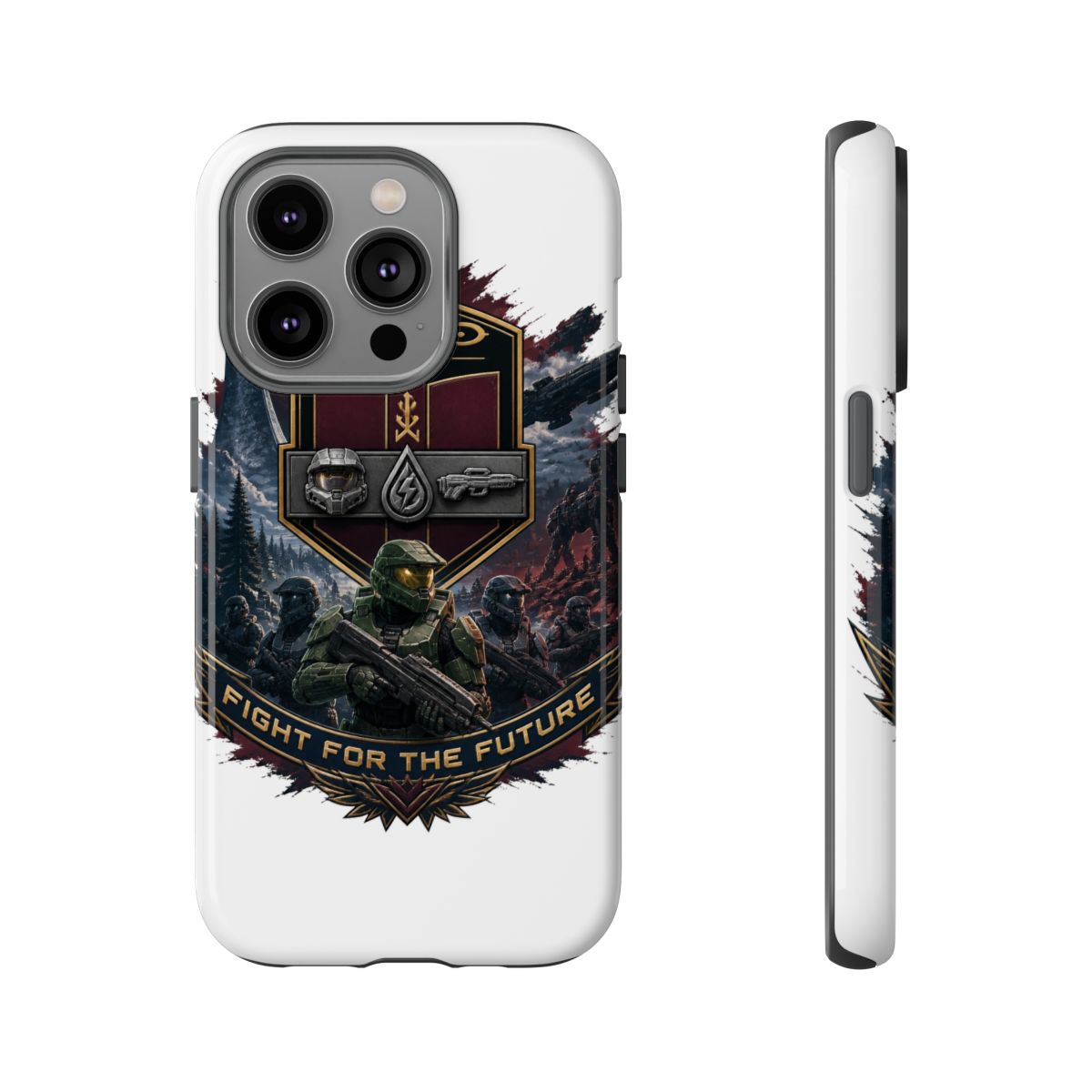 Halo Gear "Fight for the Future" Phone Case - alternate angle 4, merchandise