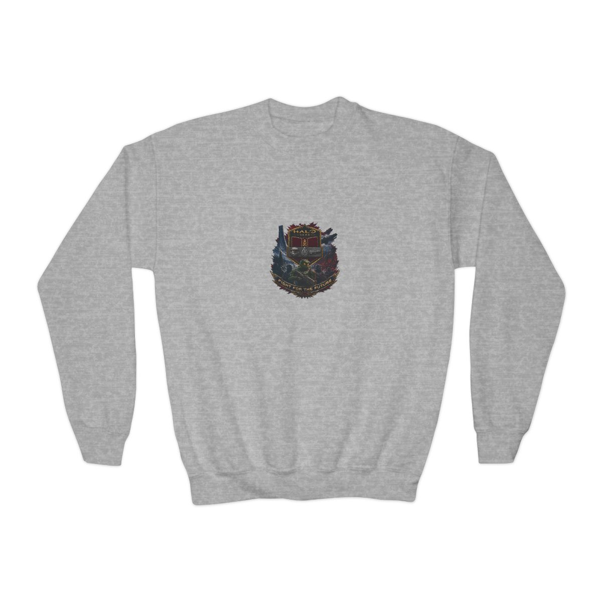Halo Gear "Fight for the Future" Kids Crewneck — official Halo Gear Sweatshirts